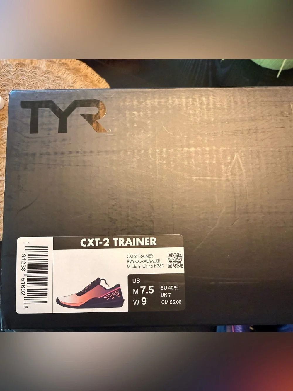 TYR CXT-2 WZA World Trainer Shoes unisex- 7.5 Men - 9 Women’s